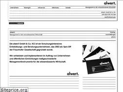 Sites similar to alwert.com