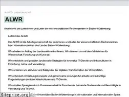 Sites similar to alwr-bw.de