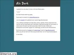 Sites similar to alxdark.com