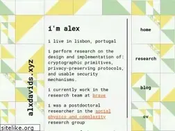 Sites similar to alxdavids.xyz