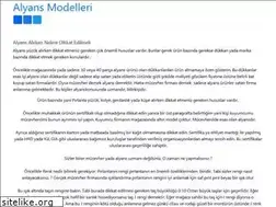 Sites similar to alyansmodelleri.net