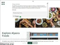 Sites similar to alyasrafoods.com
