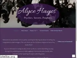 Sites similar to alycewrites.com