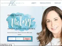 Sites similar to alyciakaback.com