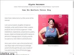 Sites similar to alyshaherrmann.com