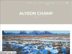 Sites similar to alysonchamp.com