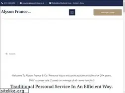 Sites similar to alysonfrance.co.uk
