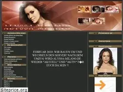 Sites similar to alyssa-milano.de