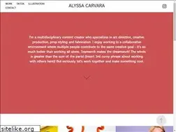 Sites similar to alyssacarvara.com