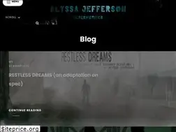 Sites similar to alyssajefferson.com
