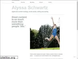 Sites similar to alyssaschwartz.ca