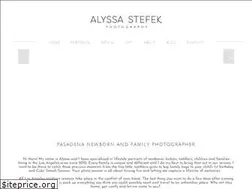 Sites similar to alyssastefek.com