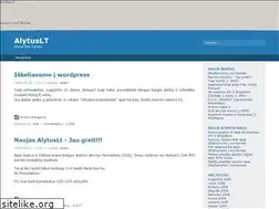 Sites similar to alytuslt.blogas.lt