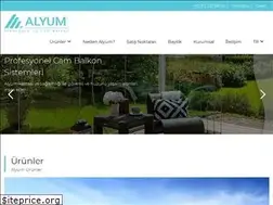 Sites similar to alyumcambalkon.com