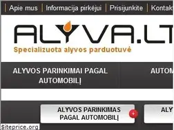 Sites similar to alyva.lt