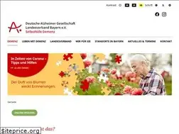 Sites similar to alzheimer-bayern.de