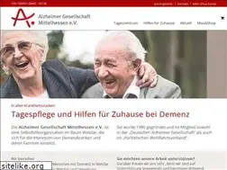 Sites similar to alzheimer-gesellschaft-mittelhessen.de