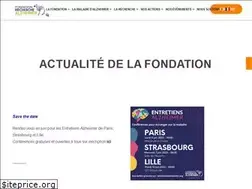 Sites similar to alzheimer-recherche.org