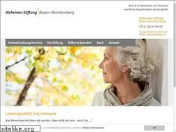 Sites similar to alzheimer-stiftung-bw.de
