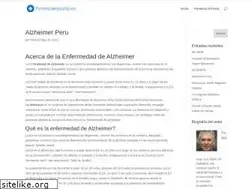 Sites similar to alzheimerperu.org