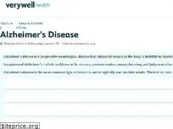 Sites similar to alzheimers.about.com