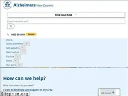 Sites similar to alzheimers.org.nz