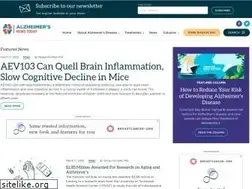 Sites similar to alzheimersnewstoday.com