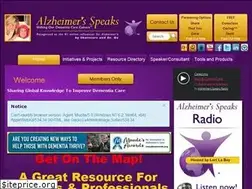 Sites similar to alzheimersspeaks.com