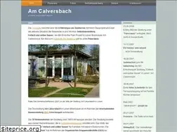Sites similar to am-calversbach.net