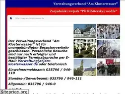 Sites similar to am-klosterwasser.de