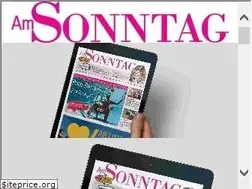 Sites similar to am-sonntag.de