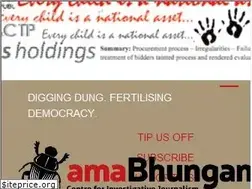 Sites similar to amabhungane.co.za