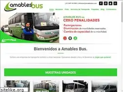 Sites similar to amablesbus.com