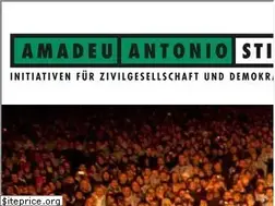 Sites similar to amadeu-antonio-stiftung.de