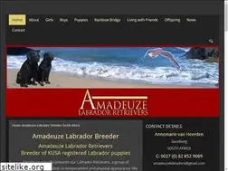 Sites similar to amadeuzelabradors.co.za