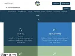 Sites similar to amadorwater.org