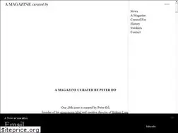 Sites similar to amagazinecuratedby.com
