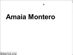 Sites similar to amaia-montero.com