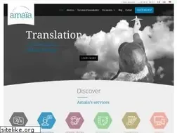 Sites similar to amaia-traduction.com