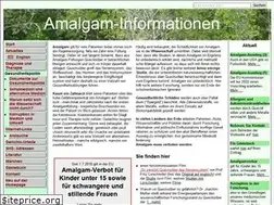 Sites similar to amalgam-informationen.de