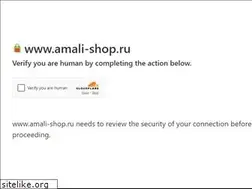 Sites similar to amali-shop.ru