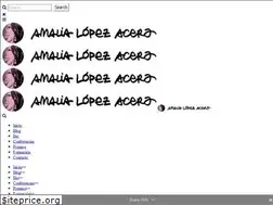 Sites similar to amalialopezacera.com