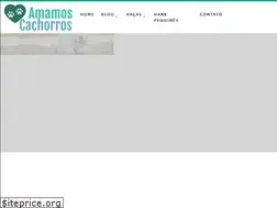 Sites similar to amamoscachorros.com.br