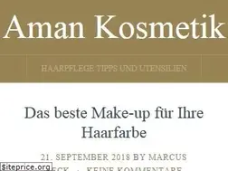 Sites similar to aman-kosmetik.de
