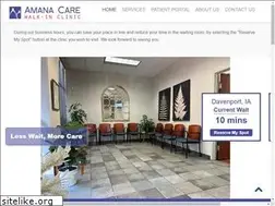 Sites similar to amanacareclinic.com