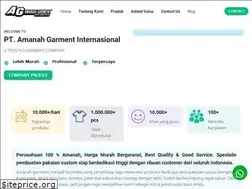 Sites similar to amanahgarment.id