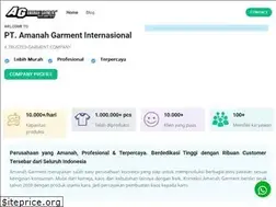 Sites similar to amanahgarmentbandung.com