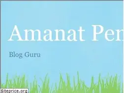 Sites similar to amanatpembinaupacara.blogspot.com