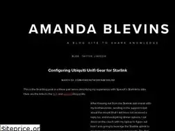 Sites similar to amandablevins.com