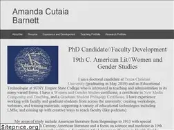 Sites similar to amandacutaiabarnett.com